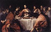 VALENTIN DE BOULOGNE The Last Supper naqtr USA oil painting artist